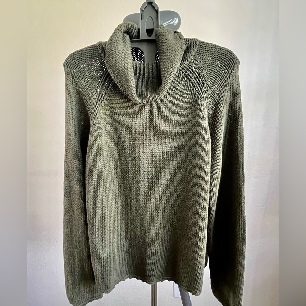 Ladies SIGRID OLSEN cowl neck sweater